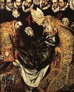 El Greco The Burial of Cout of Orgaz painting